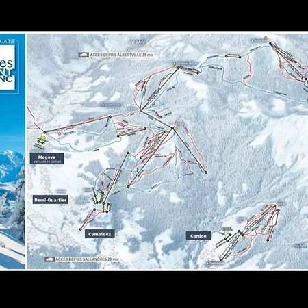 Studio Porte Du Mont Blanc Combloux Aux Pieds Des Pistes 外观 照片