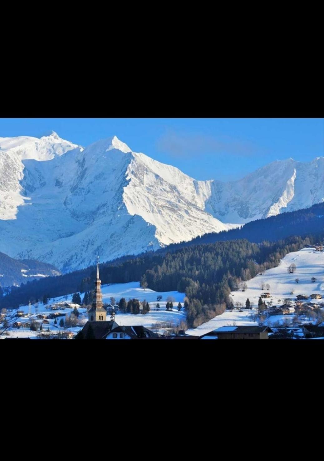 Studio Porte Du Mont Blanc Combloux Aux Pieds Des Pistes 外观 照片